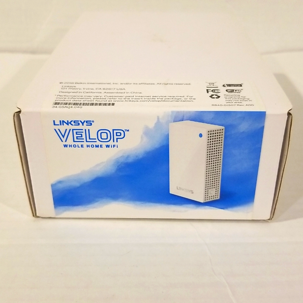 LINKSYS VELOP Mesh WIFI Extender Dual band plug in WHOLE HOUSE router signal new
